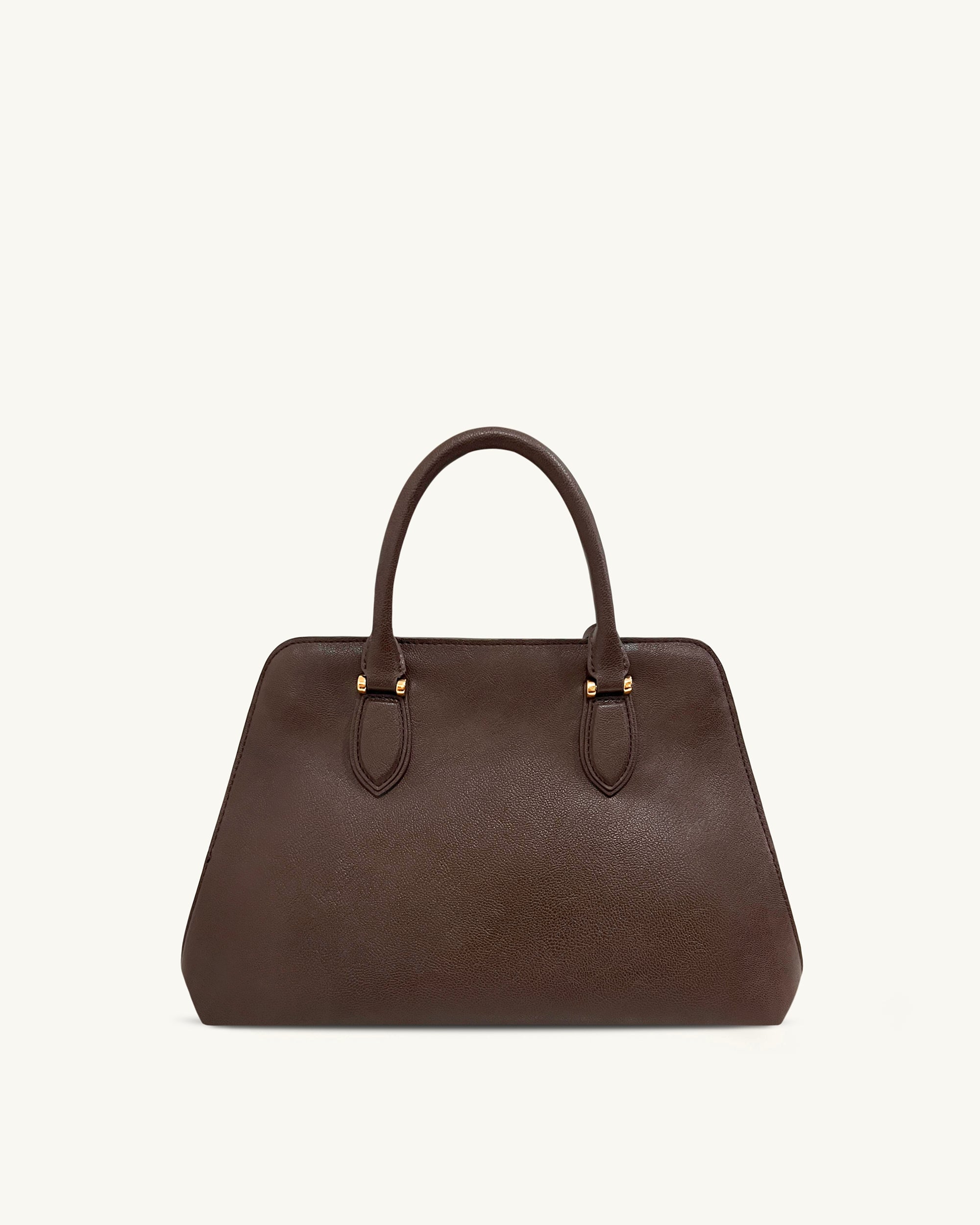 Lara Tote Bag - Dark Brown