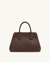 Lara Tote Bag - Dark Brown